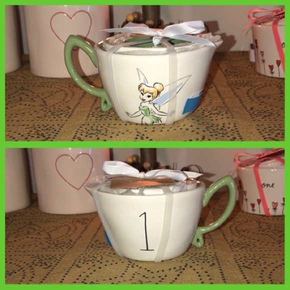 Rae Dunn Other - Rae Dunn Disney Tinkerbell Measuring Cups Green Handle